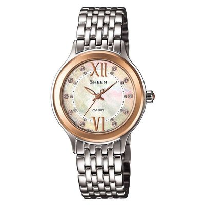 璀璨腕間，時(shí)尚之選 卡西歐SHEEN系列SHE-4040SG-7AU女士石英表深度解析